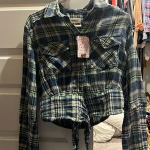 Free People Button Up Shirt